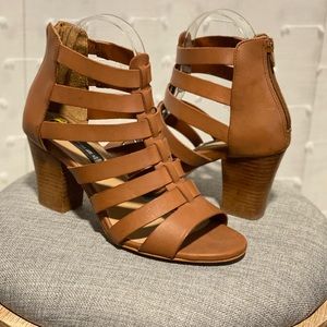 Steven by Steve Madden Strappy Leather heels